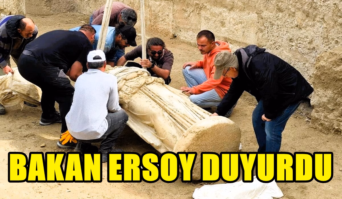 Denizli Laodikeia Kazılarında Athena Heykeline Ulaşıldı!..