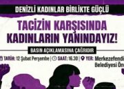 Denizli’li Kadınlar, Merkezefendi Belediyesi’nin Önünde Eylem Yapacak!..