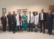 Nazilli Devlet Hastanesi’nde geleneksel gerçekleştirilen Bayram kutlama etkinliği yapıldı.