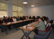 Nazilli Kaymakamı Huriye Küpeli Kan başkanlığında ‘Sağlık Tedbirleri Kurumlar Arası İşbirliği Toplantısı’ yapıldı.