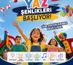 Bozdoğan Belediye Başkanı Galip Özel, 55 Mahallede çocukları ‘Çocuk Şenlikleri’nde buluşturacak.