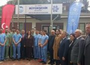 Aydın Büyükşehir Belediyesi’nin Nazilli Sümerpark’ta hizmete açtığı Ağız ve Diş Sağlığı Merkezi hasta kabulüne başladı. 