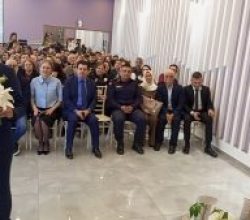 Nazilli’de; Kaymakam, korumasının nikah şahitliğini yaptı.