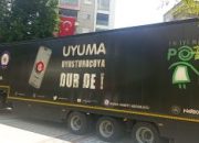 Narkotik Eğitim tırı gün boyu Nazilli halkına bilgilendirmelerde bulundu.