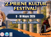 Priene Kültür Festivalinin tarihi belli oldu.