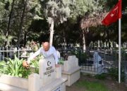 Aydın Valisi Dr. Osman Varol, ‘Süper Vali’ olarak anılan Merhum Eski Aydın Valisi Recep Yazıcıoğlu’nu unutmadı.