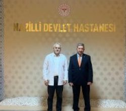 Nazilli Ticaret Odası Başkanı Nuri Arslan, Nazilli Devlet Hastanesi Başhekimi Dr. Şafak Çalışkan’ı makamında ziyaret etti.
