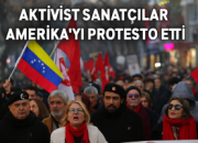 Aktivist Sanatçılardan, Amerika’yı Protesto!..