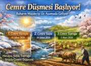Cemre Düşmesi Başlıyor: Baharın Müjdecisi Üç Aşamada Geliyor.