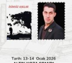 Erhan Özdemir, Çukurova Kitap Fuarı’nda Okurlarıyla Buluşuyor.