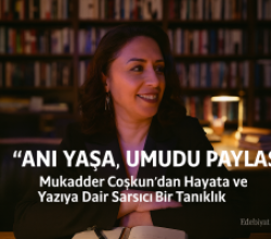 Erhan Özdemir röportajı: Konuk yazar Mukadder Coşkun