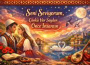 SENİ SEVİYORUM, ÇÜNKÜ HER ŞEYDEN ÖNCE İNSANSIN