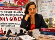 HAYATINI TÜRK ÇOCUKLARININ EĞİTİMİNE ADAMIŞ BİR MELEK: CANAN GÖNENÇAY. HOLLANDA’DAKİ OKUL YÖNETİMLERİNE SESLENDİ: “TÜRKÇEYİ BİTİRME SINAVI DERSİ OLARAK SUNUN”